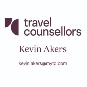 KEVIN AKERS – TRAVEL COUNSELLOR
